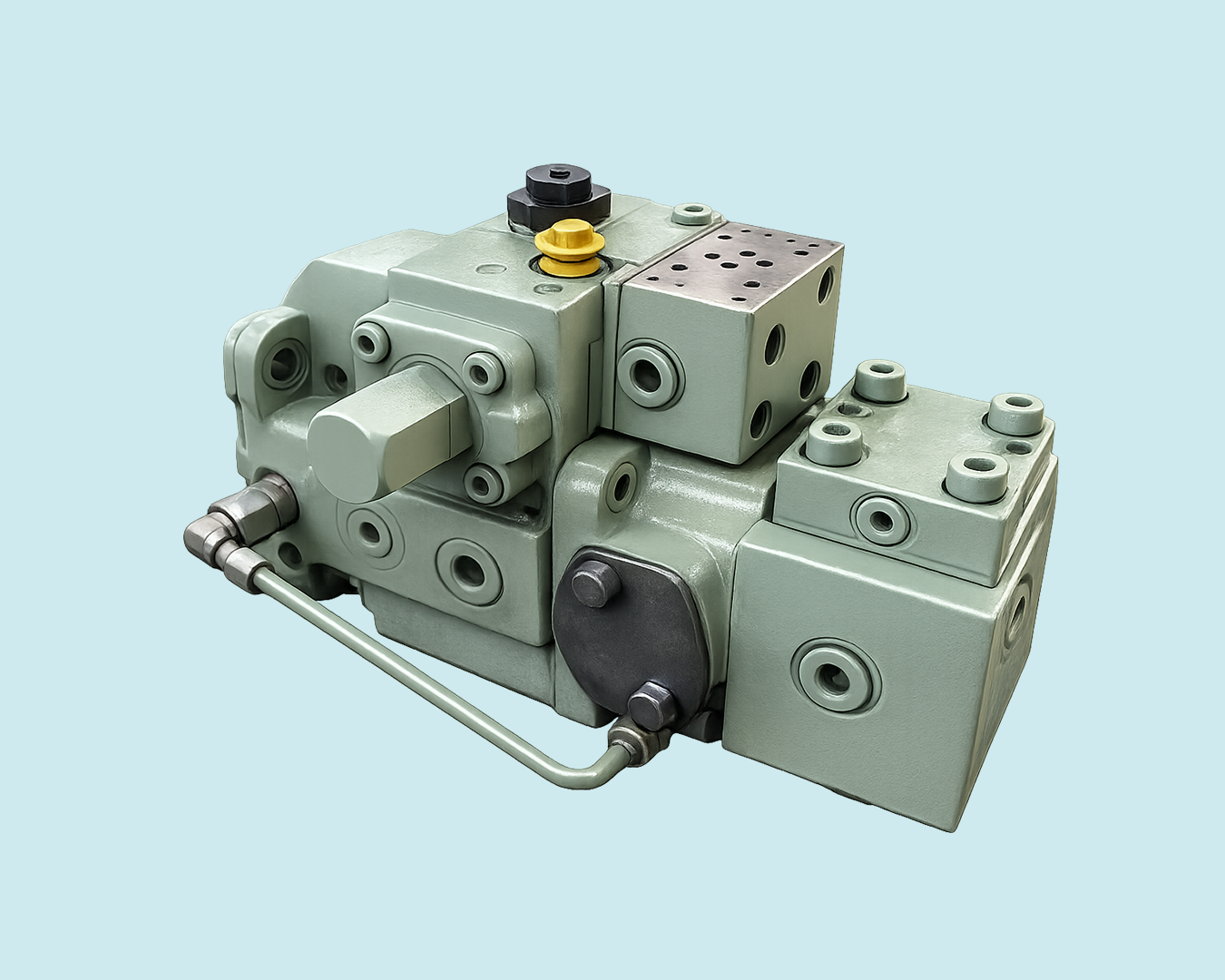 Hydraulic Power Supply Pump reconditioning illustration