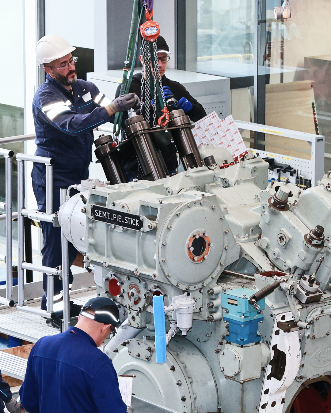 technical service worker in SEMT Pielstick PrimeServ Academy Saint Nazaire