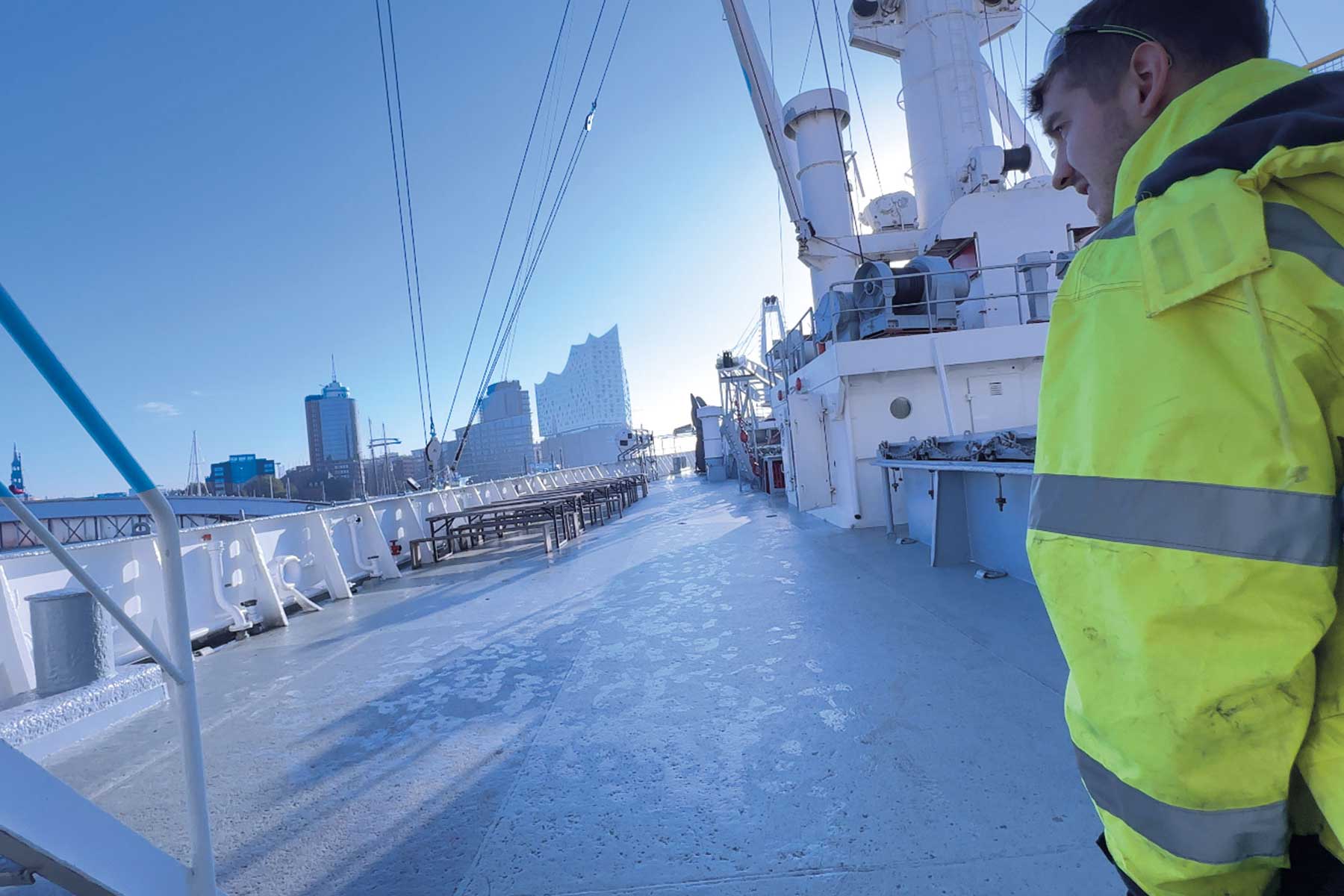 Männlicher Azubi in Hamburg