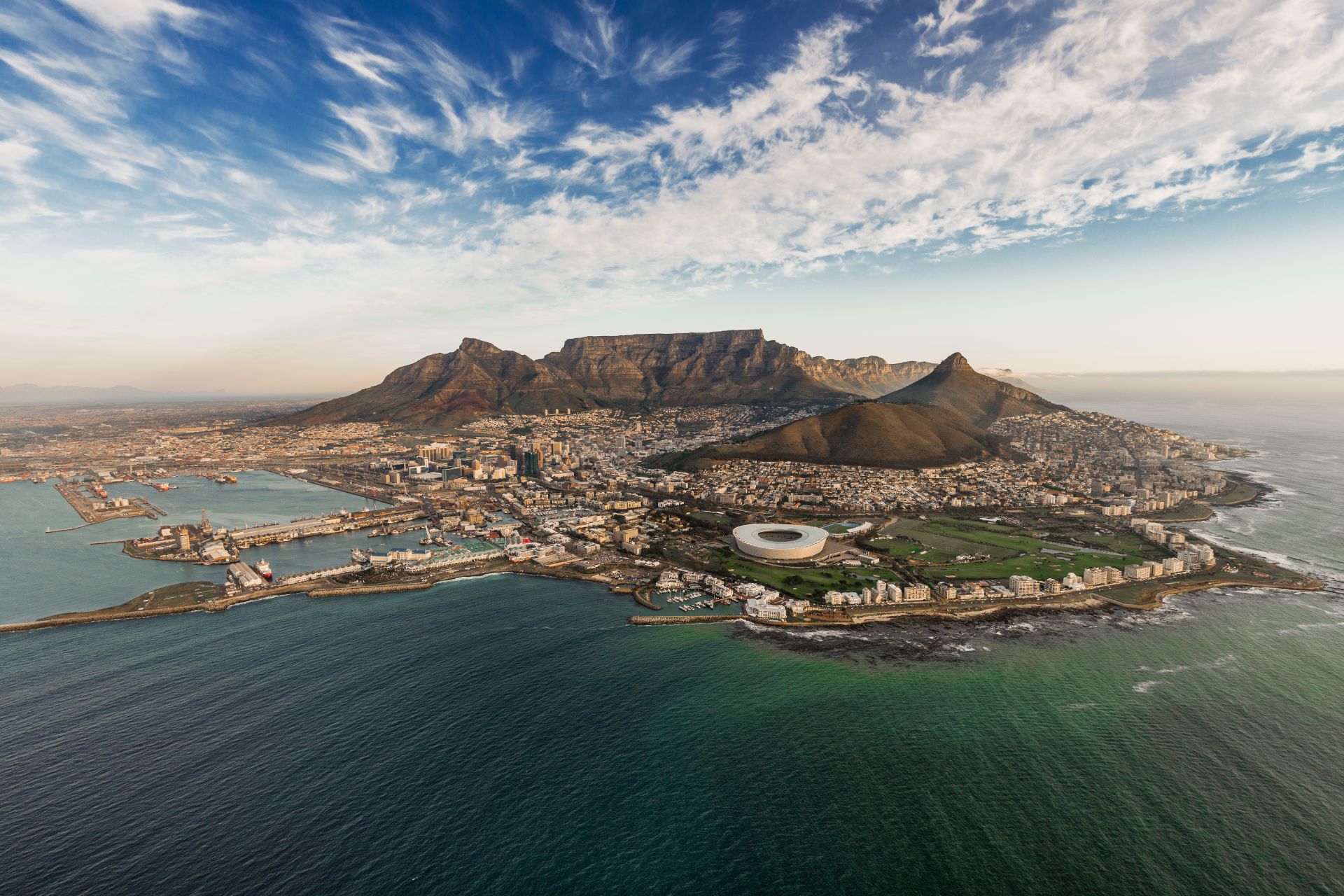 View of South Africa