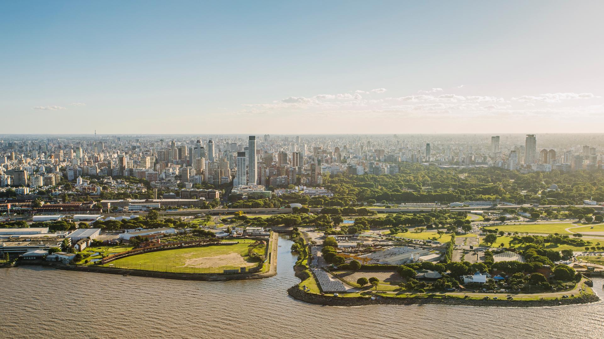 Buenos Aires Aerial View