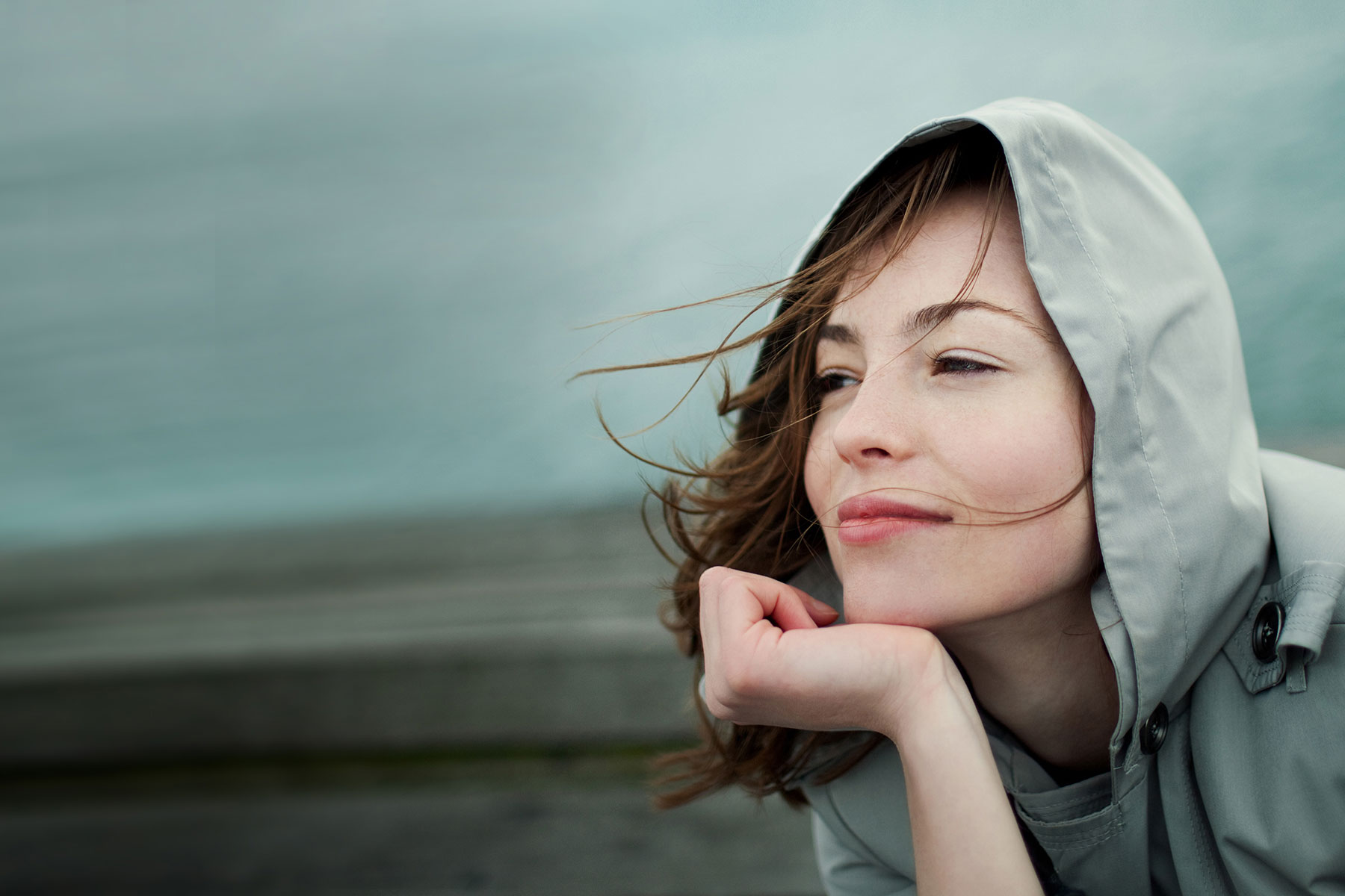 Stage application process: young female smiling