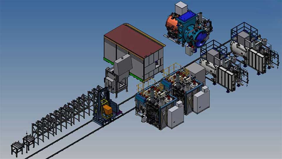 Grafik Anlagenschema Härterei