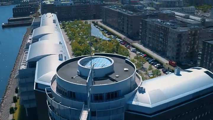 arial view of Everllence location in Copenhagen
