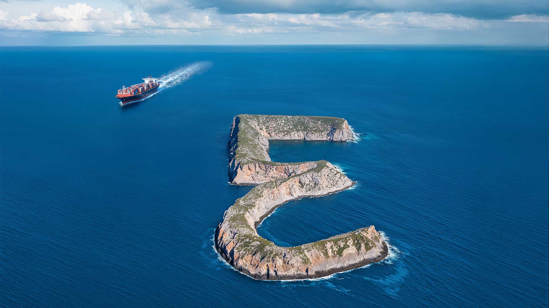rendering of island in Everllence logo