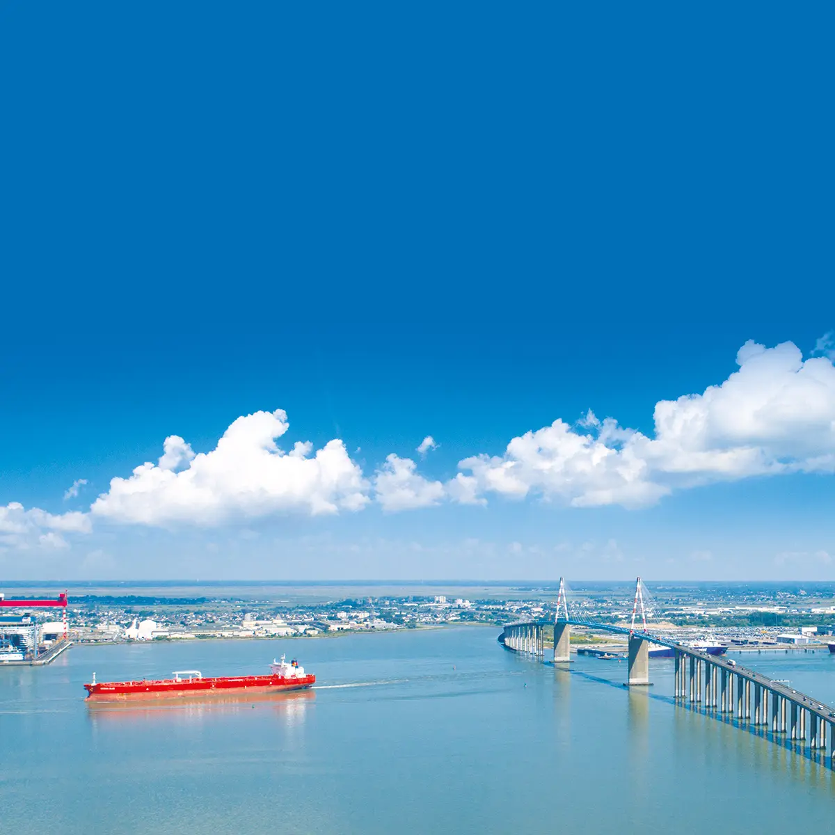 Ocean view of Staint Nazaire