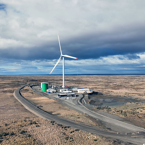 e-fuel production facility in Chile