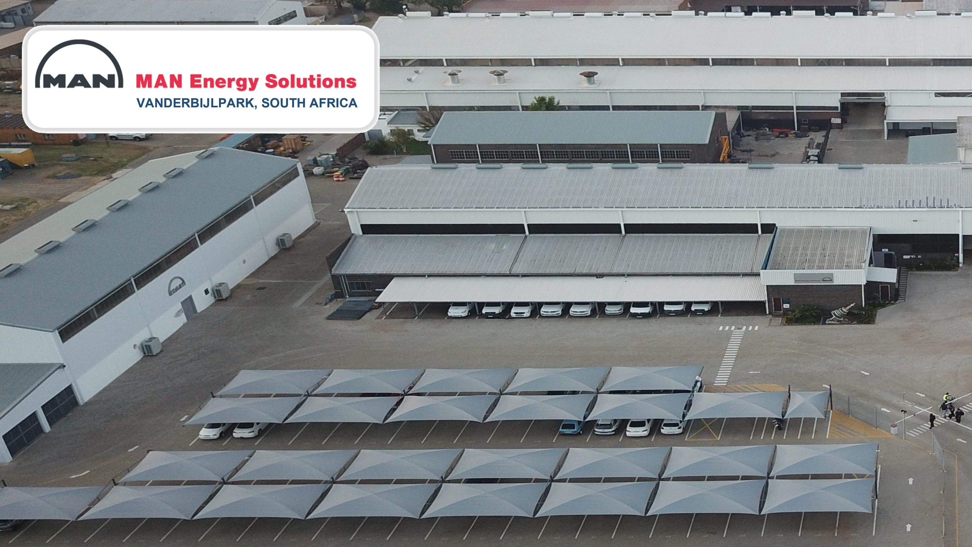 arial view of workshop in South Africa