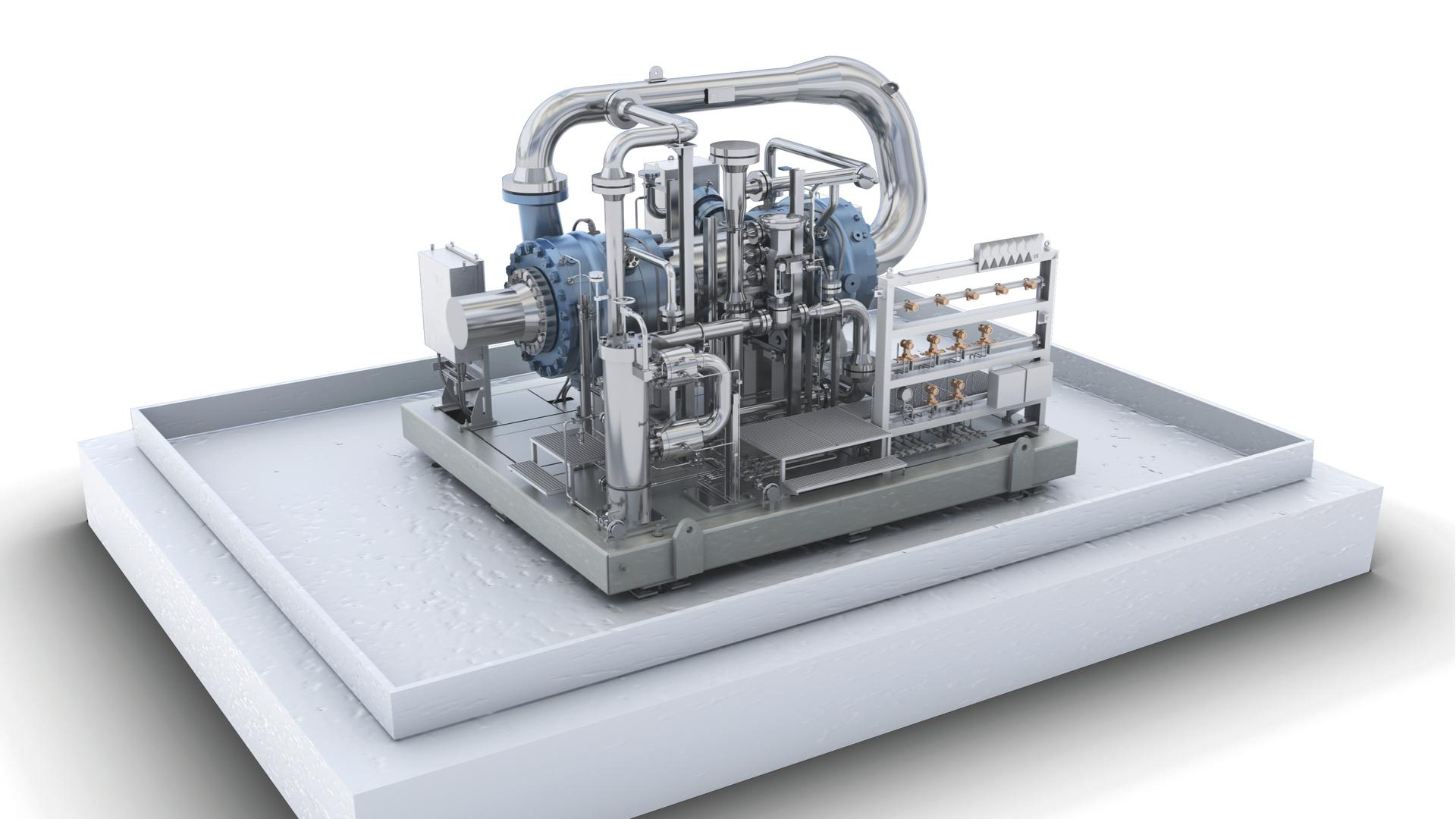 Rendering of MOPICO compressor