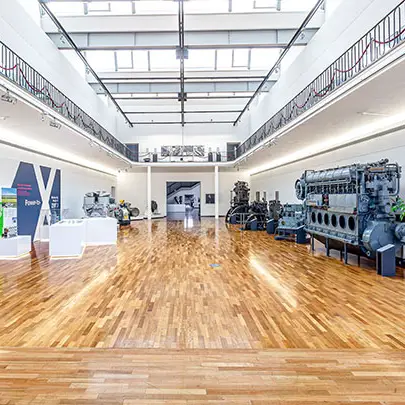 Innenansicht MAN Museum