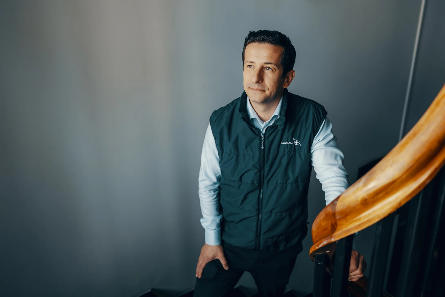 Igor Tegeltija, Package Responsible at Golar LNG, at the Everllence headquarters in Norway