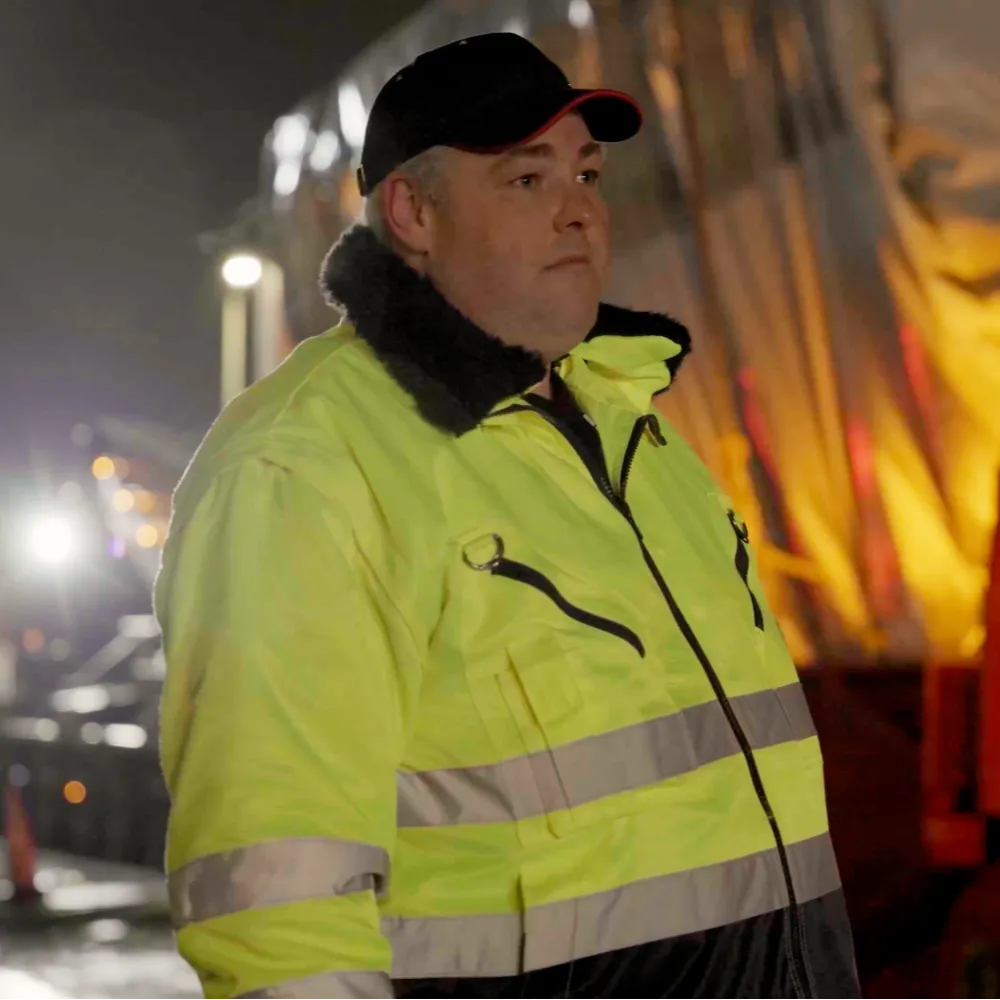 Portrait of Michael Hell, Everllence Construction Manager, during the project.
