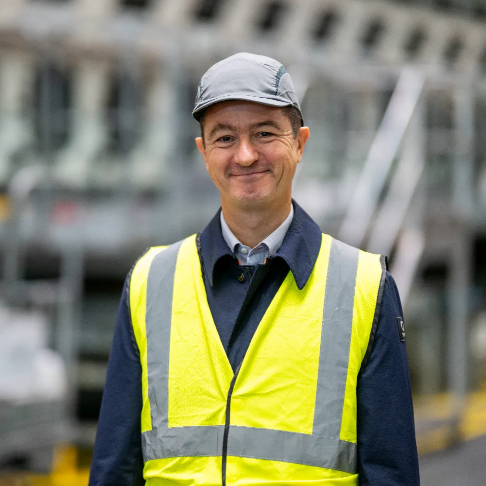 Portrait of Cédric Dupuis, EDF PEI Project Director