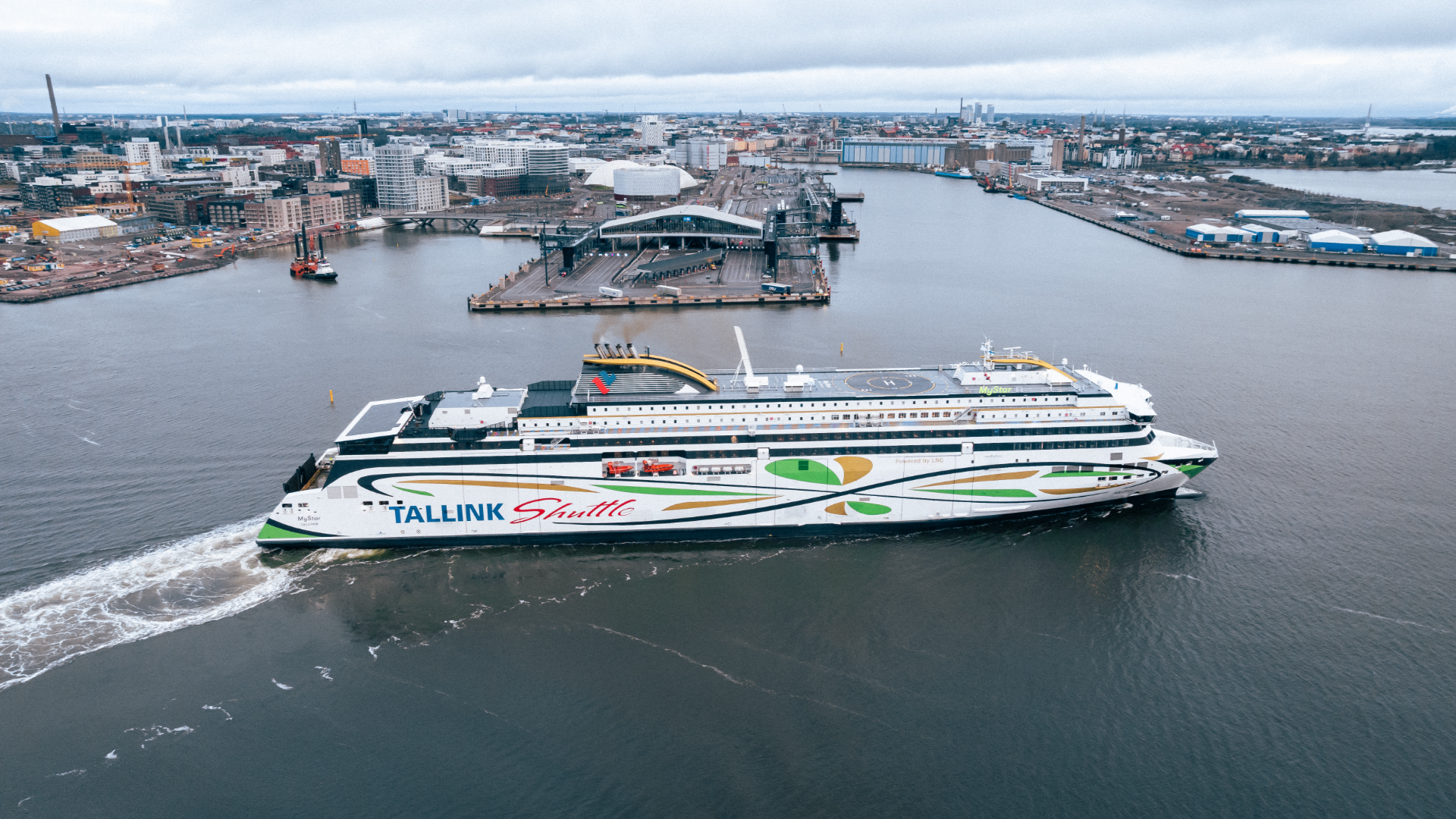 Tallink, MyStar LNG dual-fuel four-stroke ferry operations