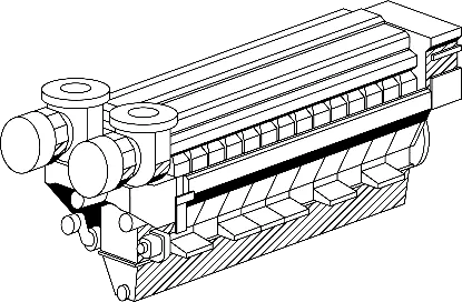 illustration of a motor