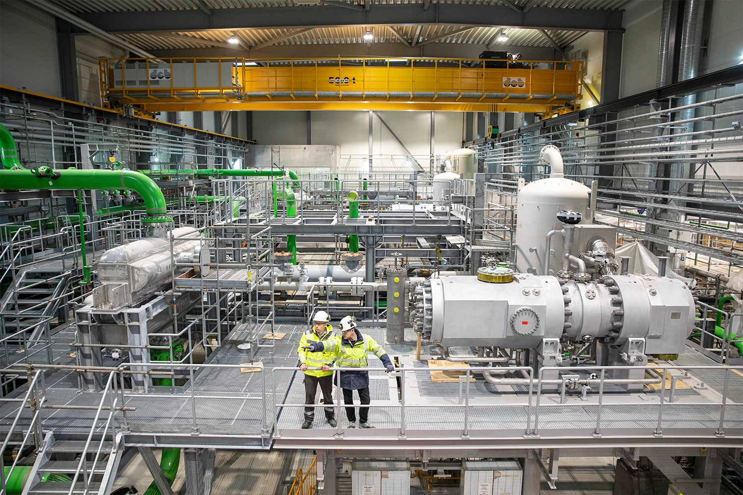 Heat pump installation in Esbjerg