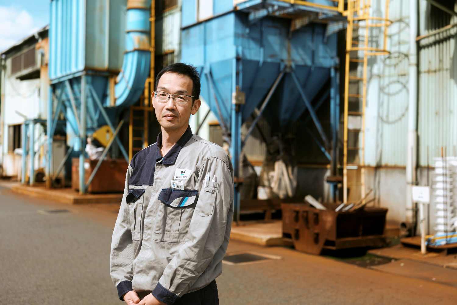 Takahiro Murakami, Manager of the Ammonia Project Group at Mitsui's Tamano Factory. The first LNG engine was developped here in 1994.