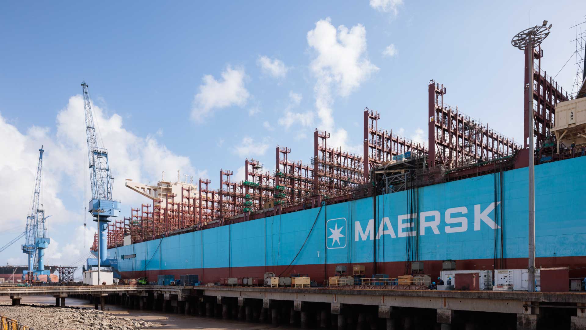 Maersk container vessel