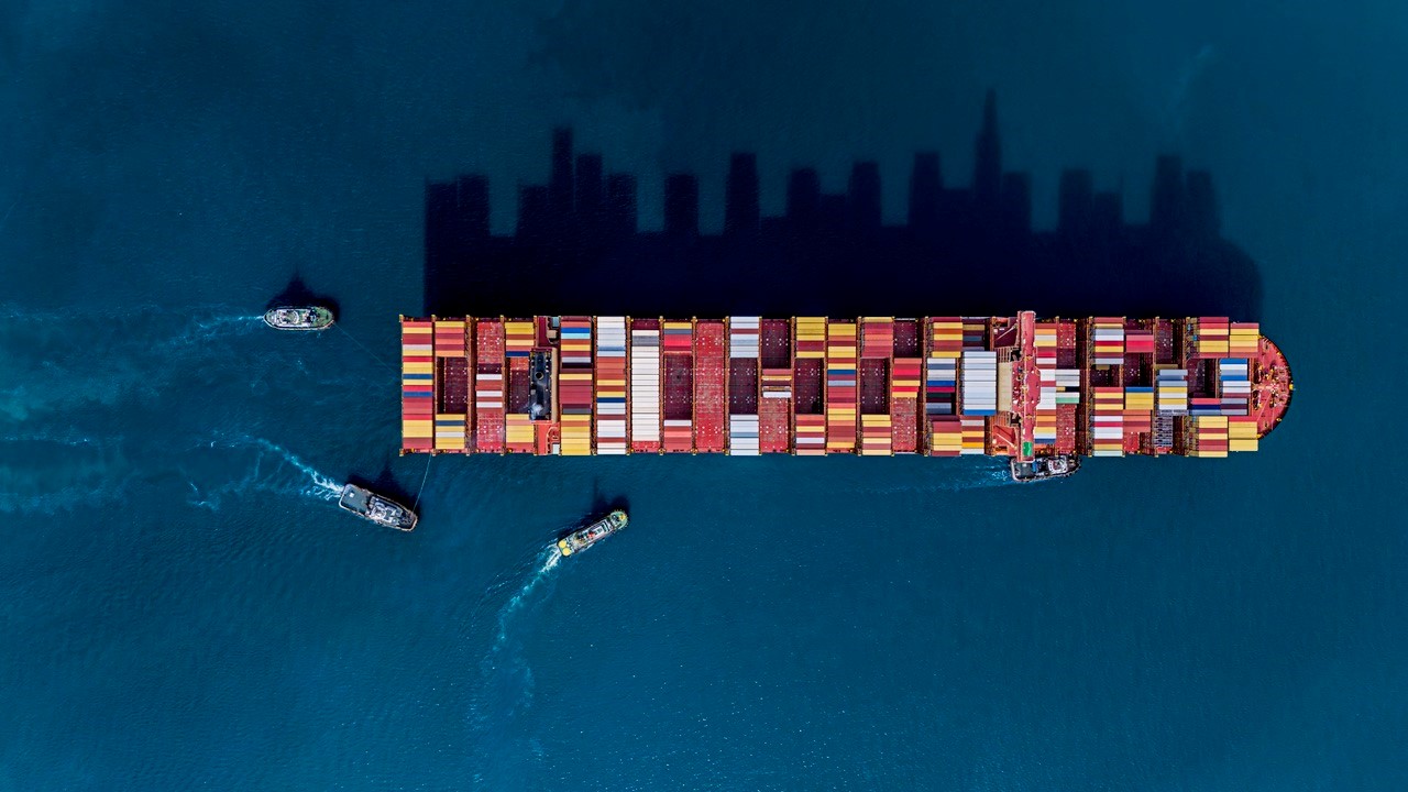 Group of Everllence employees carrying filled trash bags during a clean-up walk near Jigani Lake, Bengaluru.