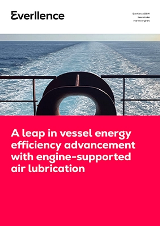 Cover image showing the view of the water from the stern of a ship