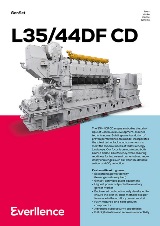L35/44DF CD GenSet factsheet cover