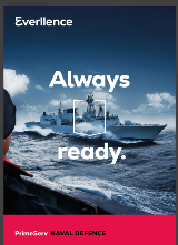 cover image showing a navy boat on rough seas