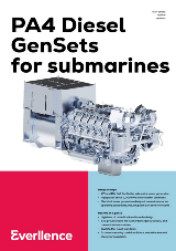 cover image showing  a PA4 Diesel GenSet