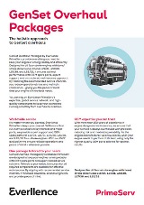 cover image Genset Overhaul Packages