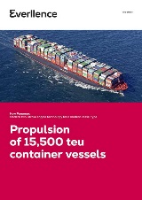 cover image showing a big container ship