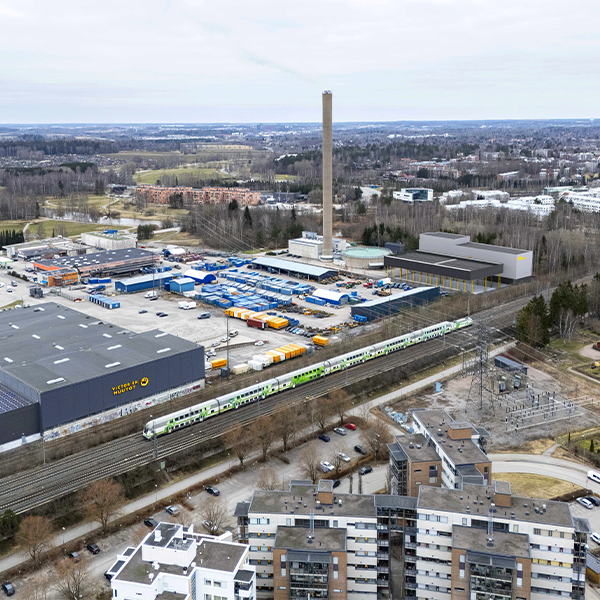 Heat pumps reference case in Finnland