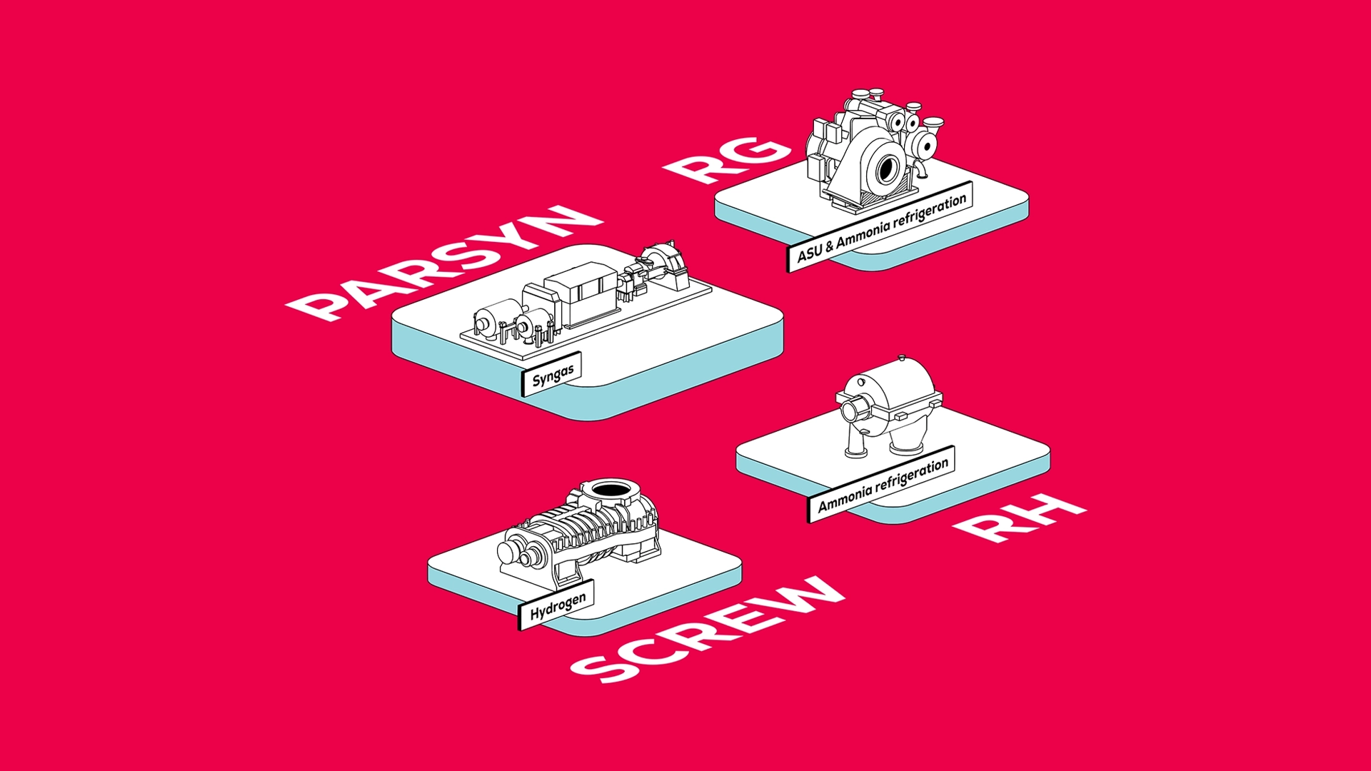 Graphic with technical elements on a red background used as a header image