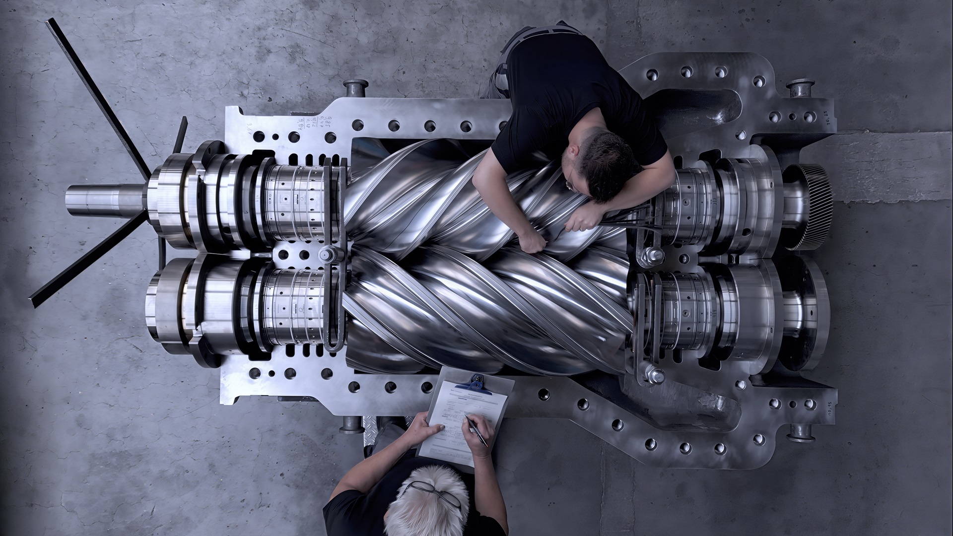 sample carbon compression