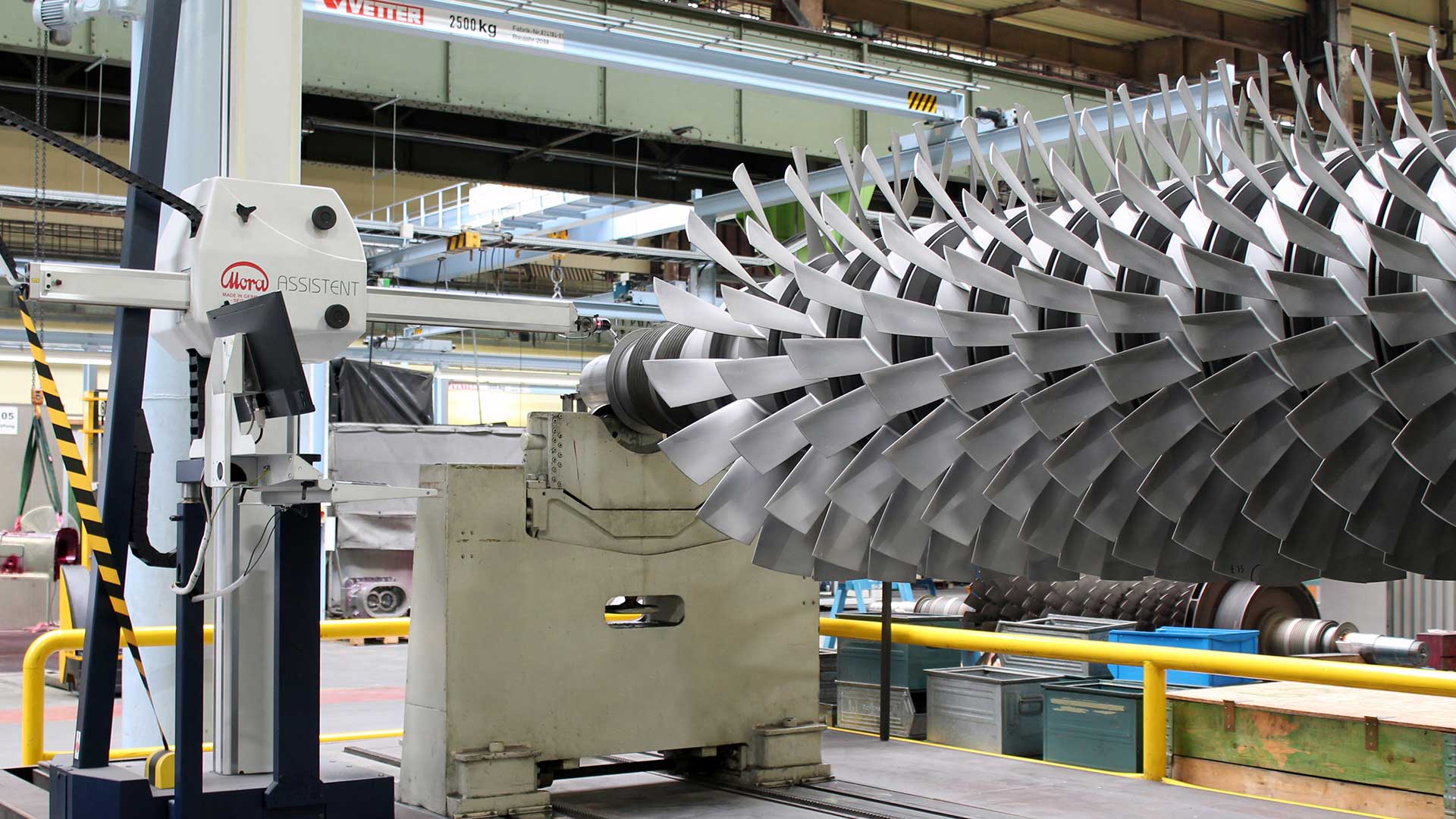 Turbine repair service