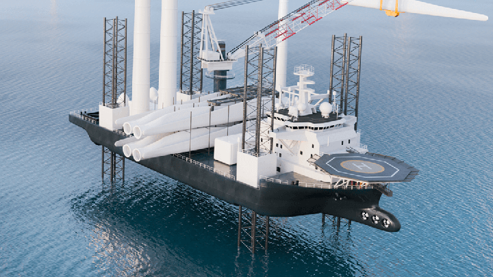 Illustration offshore wind