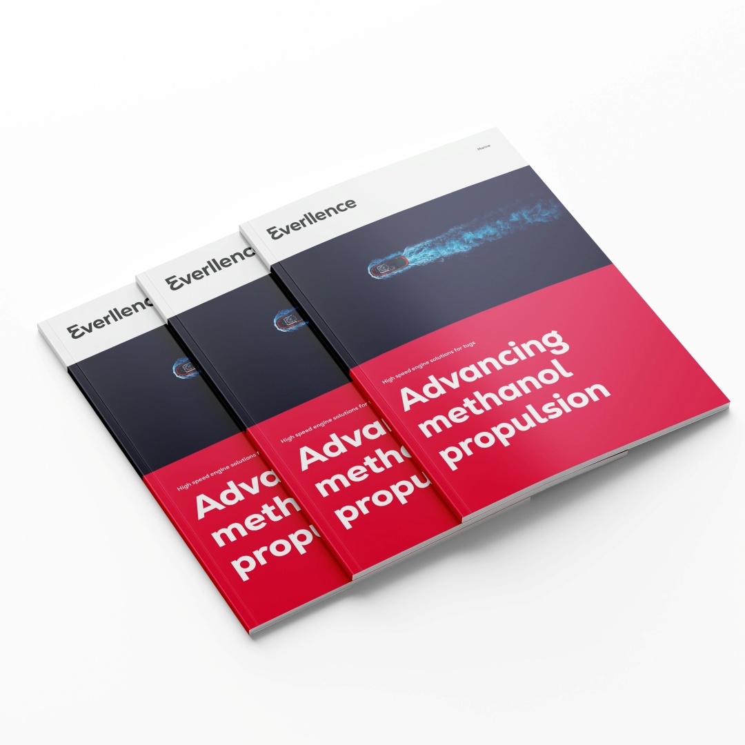 cover image brochure advancing methanol propulsion