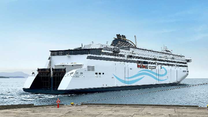 Ferry docking