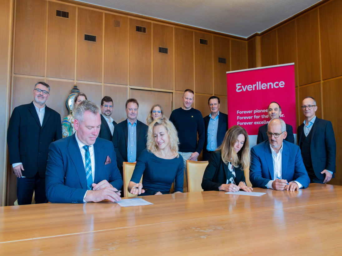 Signing ceremony between MT Group and Everllence in Zurich (Switzerland) © Everllence