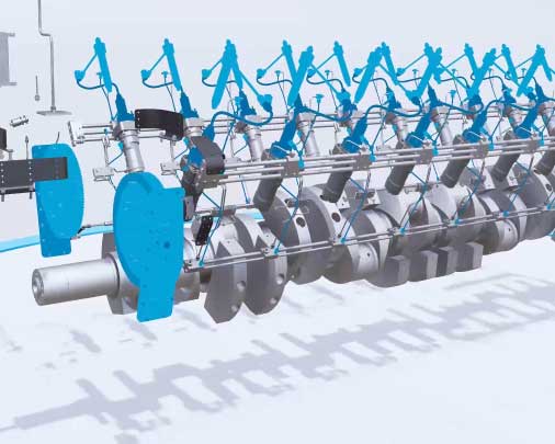 rendering of fuel injecton component