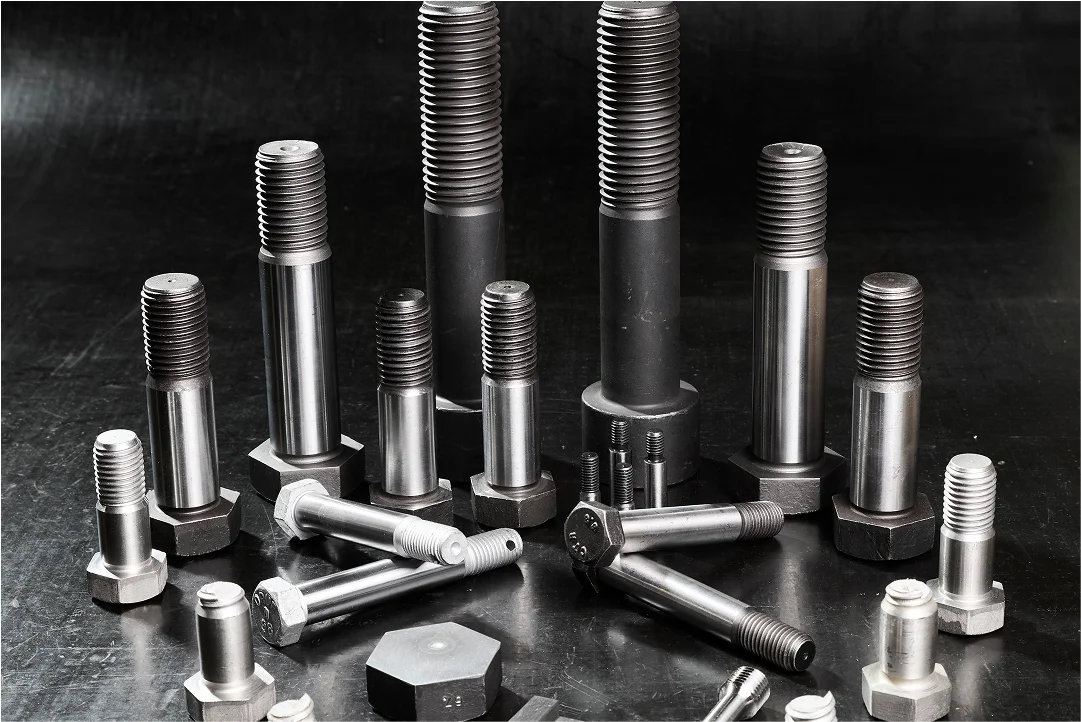 close up of different screws