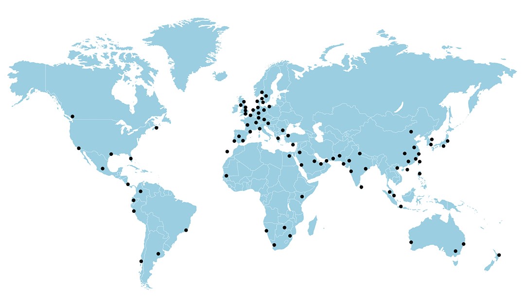 Pielstick global service network