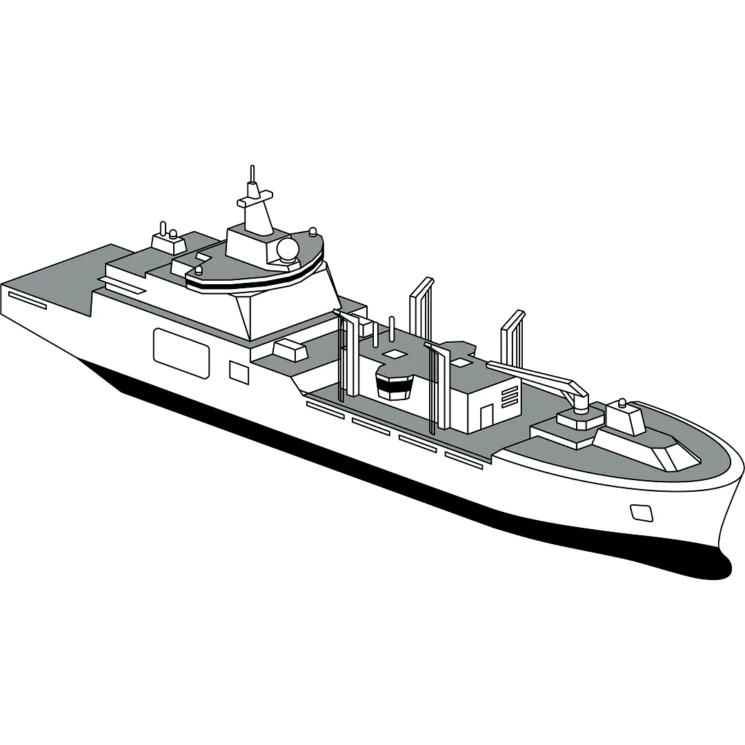 Illustration of a ship