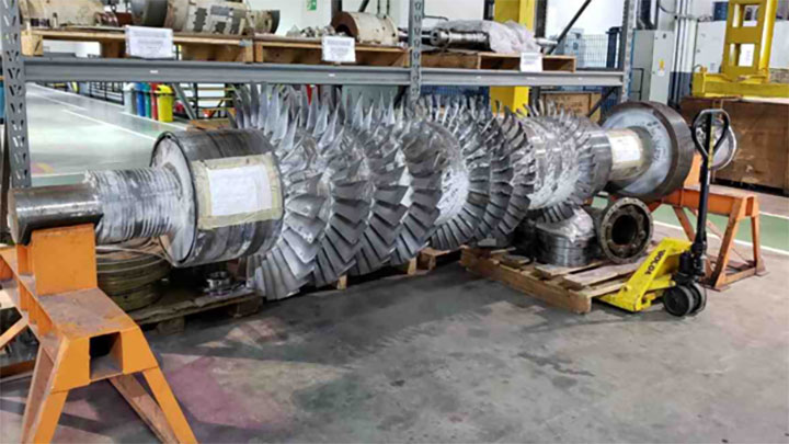 Steam turbine, steel mill turnaround solution